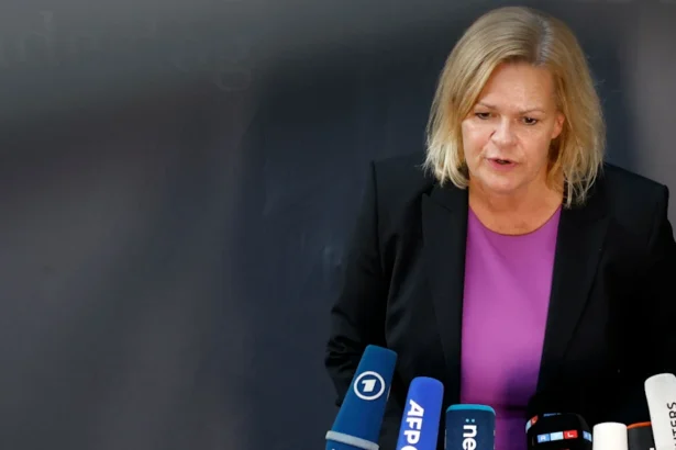 nancy faeser amerikanische wurzeln