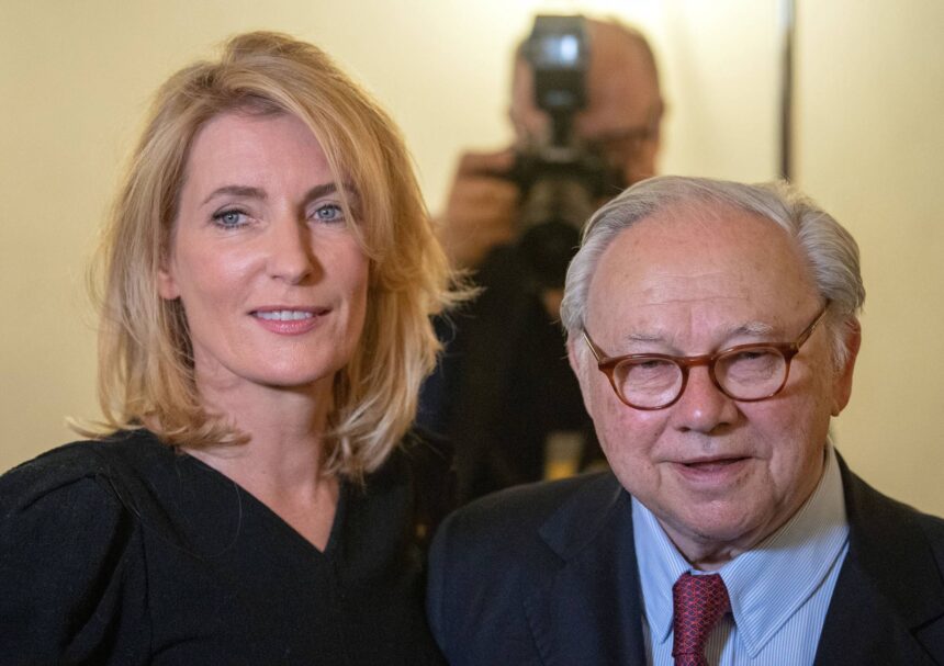 hubert burda neue freundin