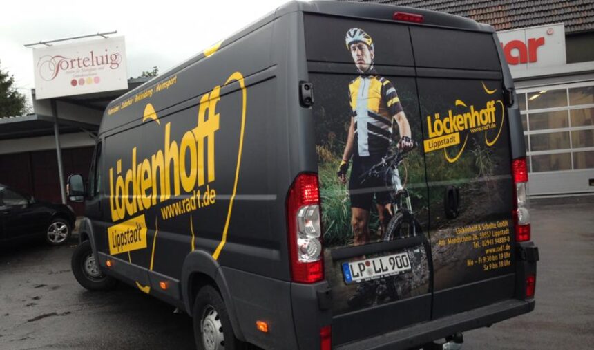 werbung auf firmenwagen mit privatnutzung